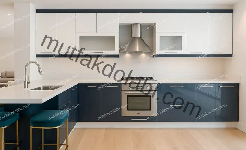 amerikan model mutfak dolabı