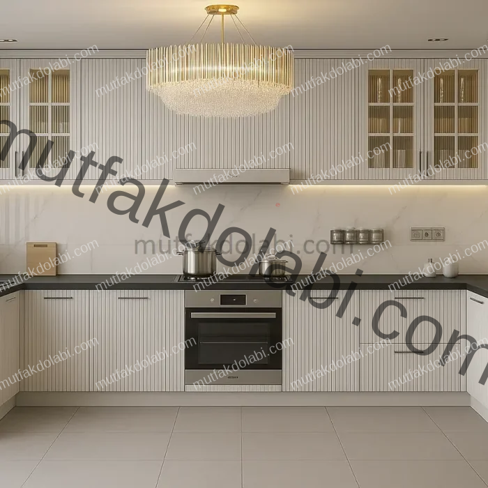beyaz mutfak modeli