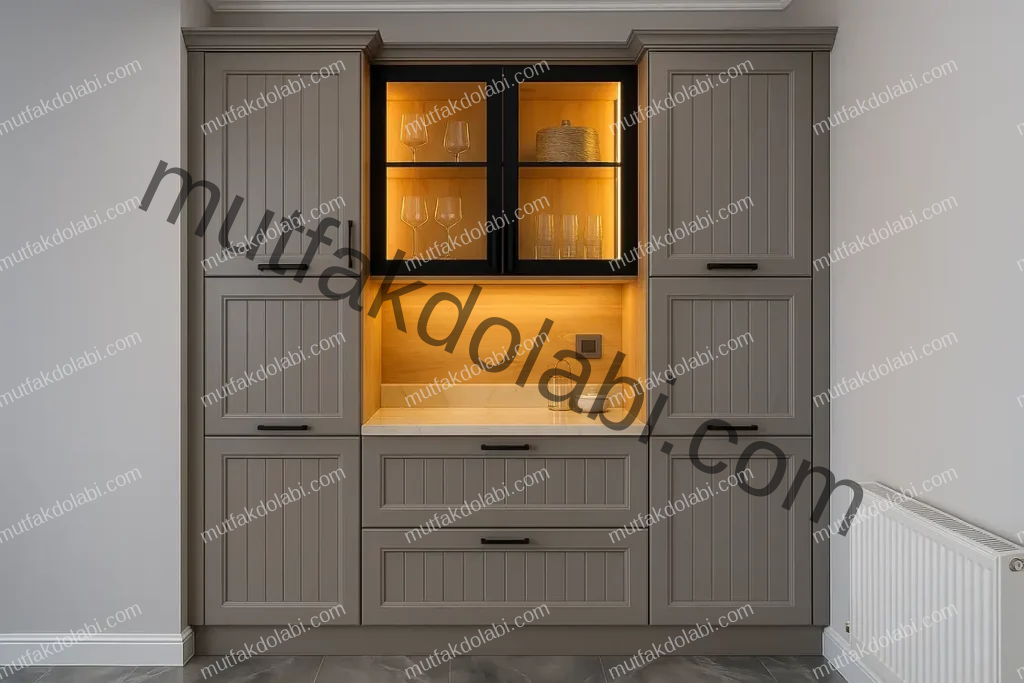 kahve köşesi dolabı modelleri